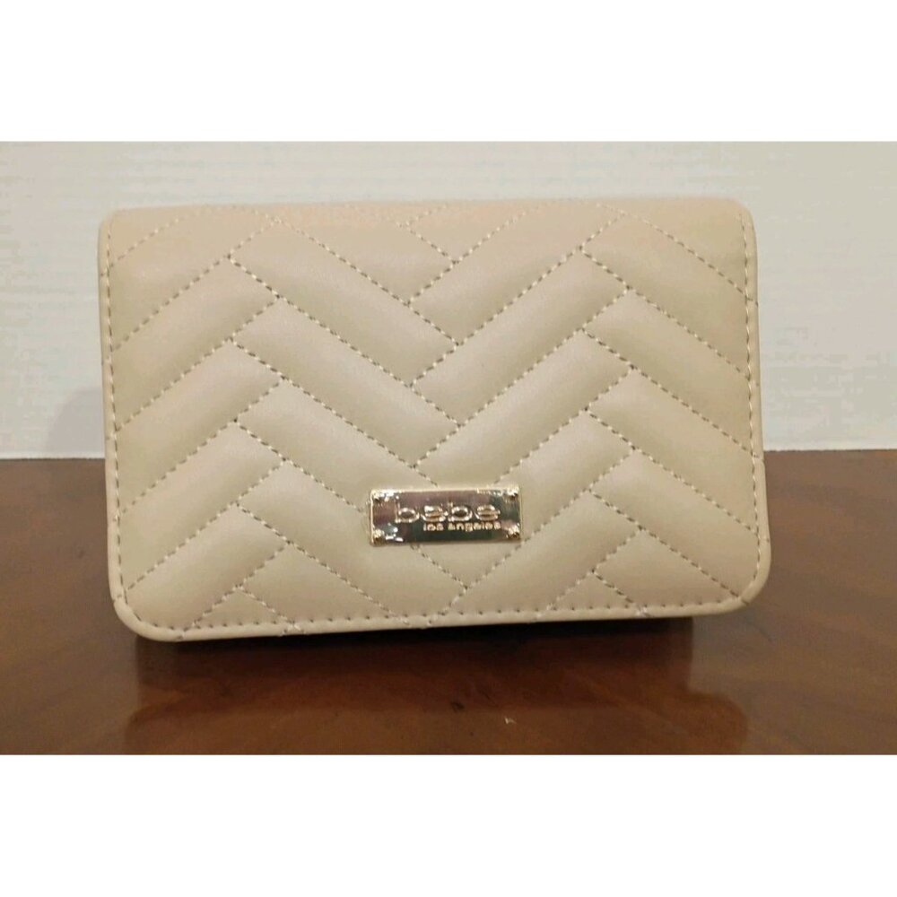 Bebe - Sophia Crossbody Purse - Beige - NWT